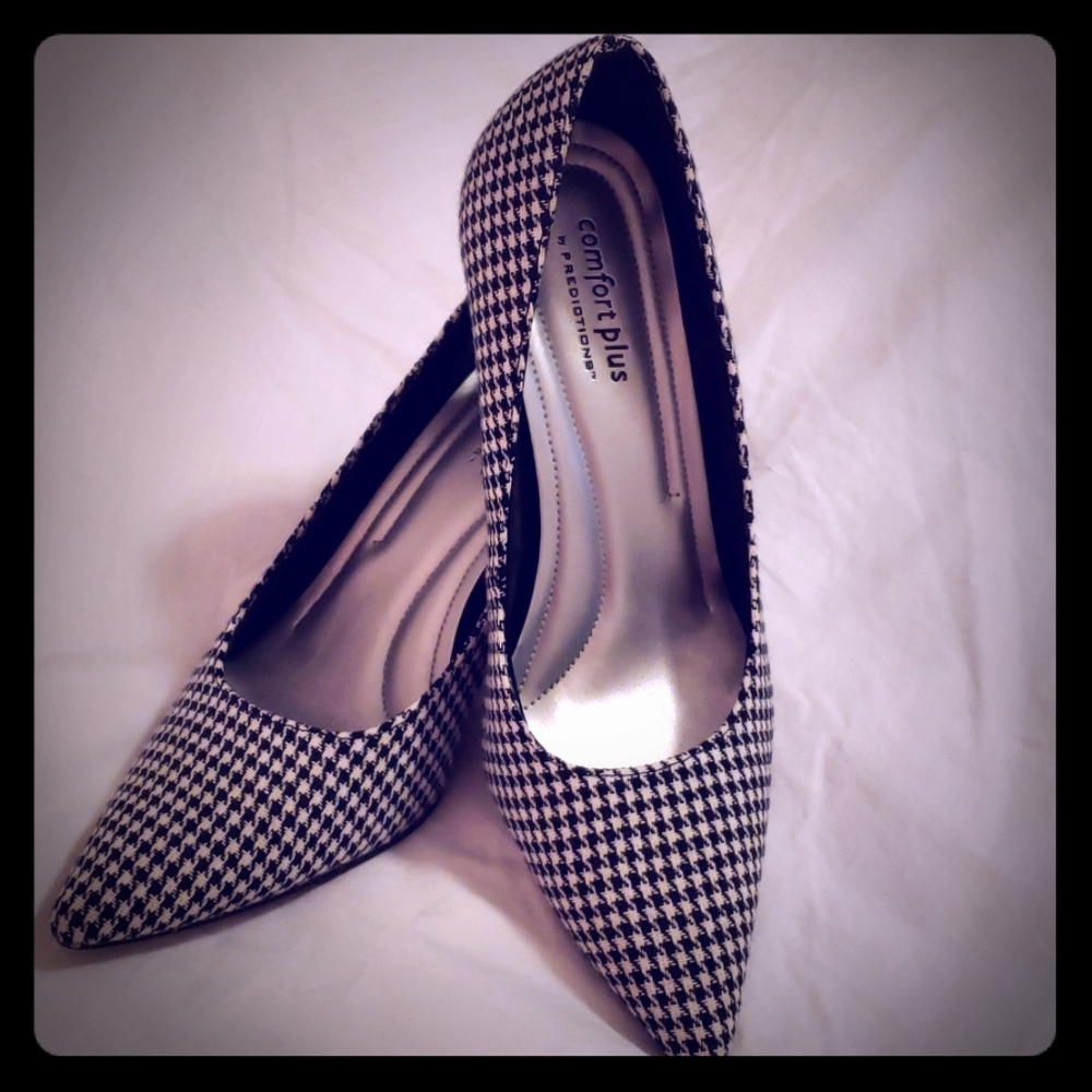 Houndstooth Heels